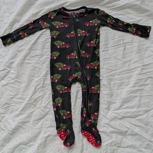 Posh Peanut Christmas Footie 6-9m